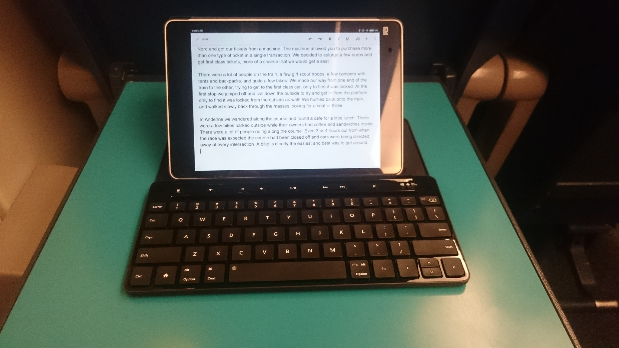 Xiaomi Mi Pad and the Microsoft Universal Keyboard